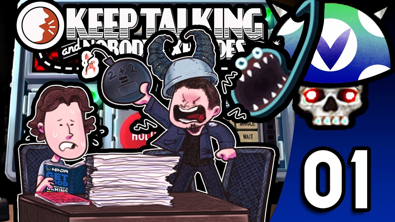 [Vinesauce] Joel & Jerma985 - Keep Talking and Nobody Explodes ( Part 1 )