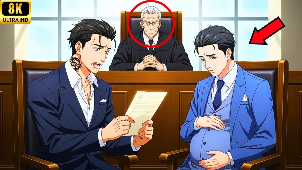 Poor Omega Arrived for the Divorce—Alpha Mafia Was Shocked When He Saw Him—He Was 6 Months Pregnant