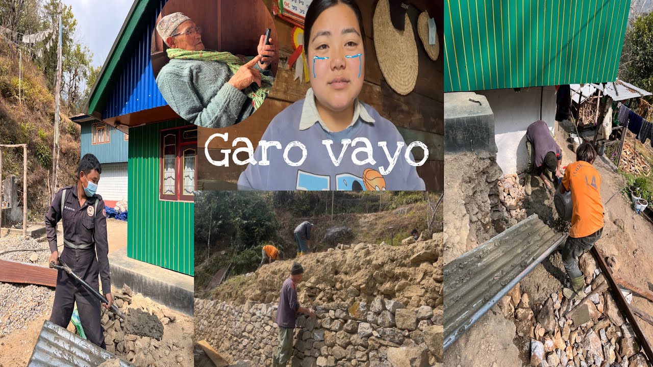 WALL KO DHALAI GARNAY DIN||PETH DUKHERA JHANDAI MARENA🥺||AnjalaRai#villagevlog 