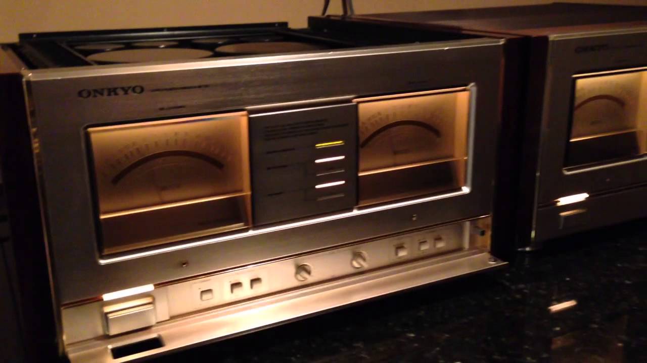 Two Onkyo M-510 in action