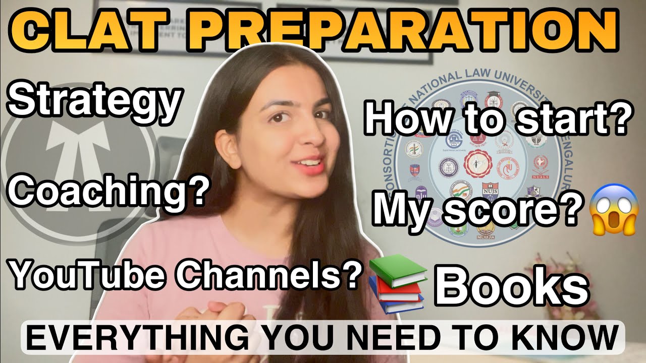 CLAT Preparation 2023 | What is CLAT entrance test? Books, syllabus, strategy, coaching #clat #law