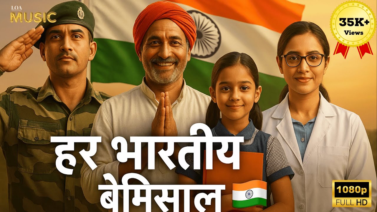 🇮🇳 Bharat Bemisaal | भारत बेमिसाल - Viral Indian Patriotic Song | Original @layersofauramusic