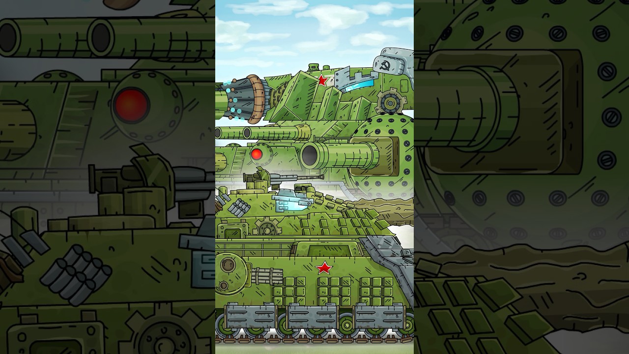RATTE VS VOSTOK-1 #gerand #history #tanks #animation