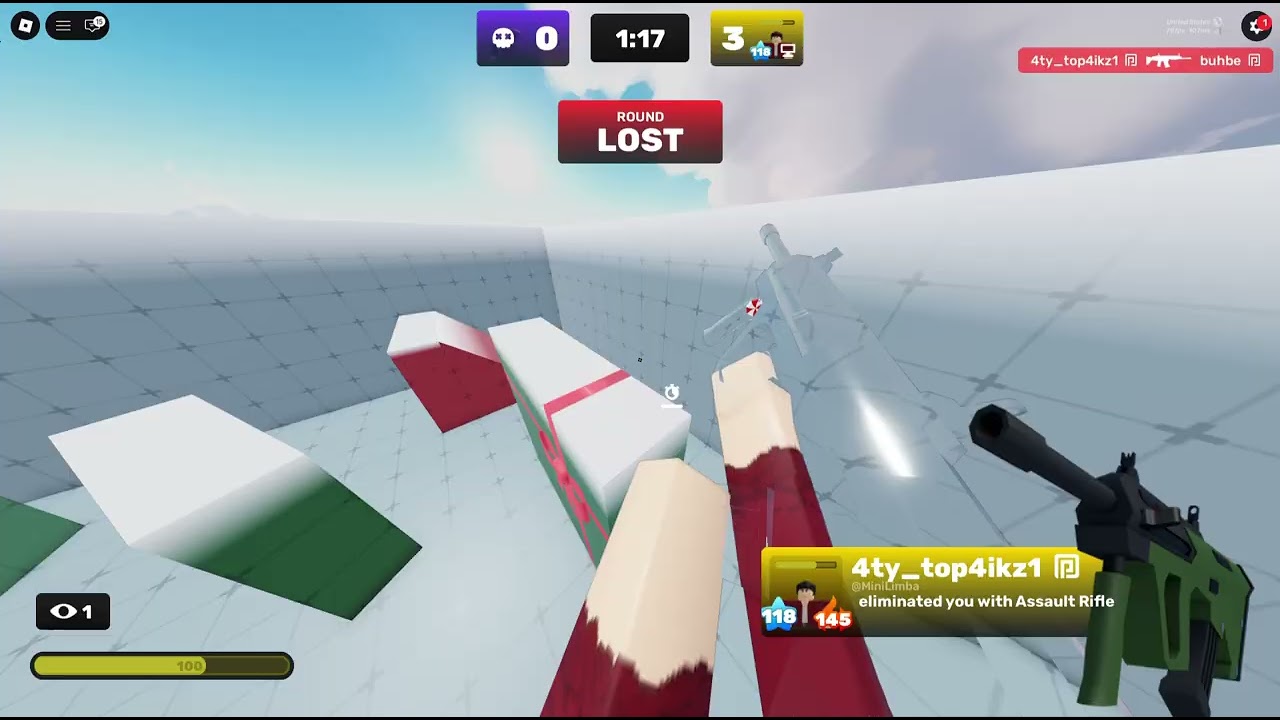1v1ing a 156 winstreak