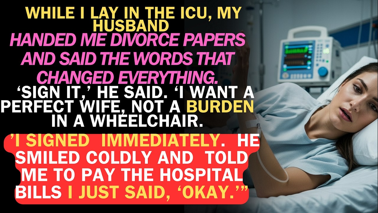 Divorce Papers in the ICU🏥? This ICU Drama Turned Against Him But My Signature Destroyed Him😏
