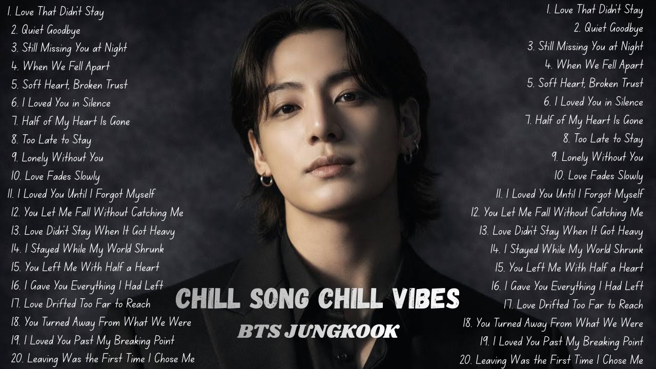 BTS JUNGKOOK Good Vibes Music Plylist • Most PopularEnglish Song 2026 - Calm & Soft