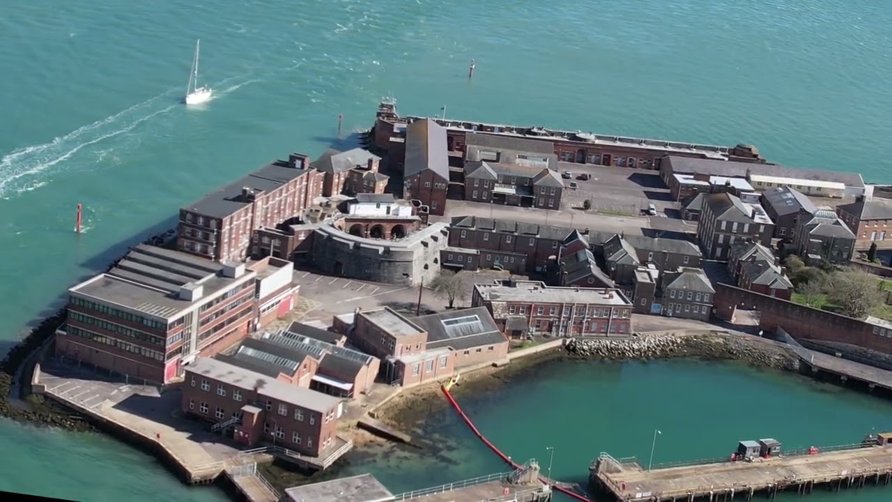 Fort Blockhouse #gosport #submarine #dji #portsmouth #dronevideo #djimini3pro