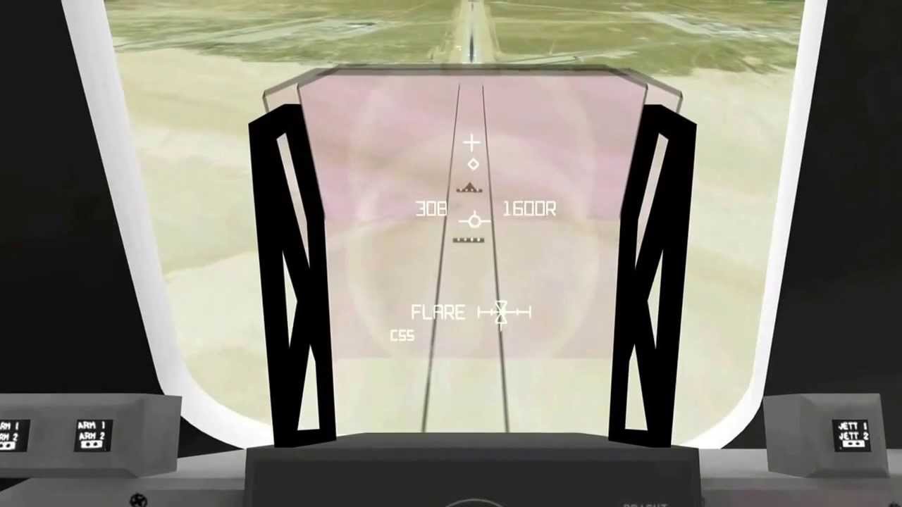 Atlantis space shuttle perfect landing Fsim