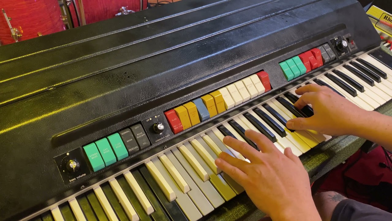 The Doors Hello I love you Organ part kalamazoo k101 #thedoors #thedoorscover #organ