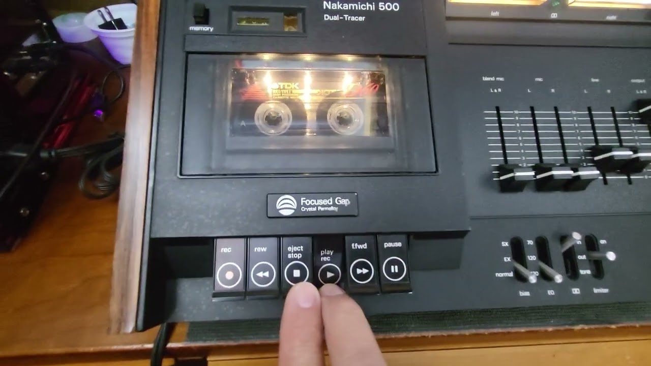 NAKAMICHI 500 2HEADS CASSETTE DECK