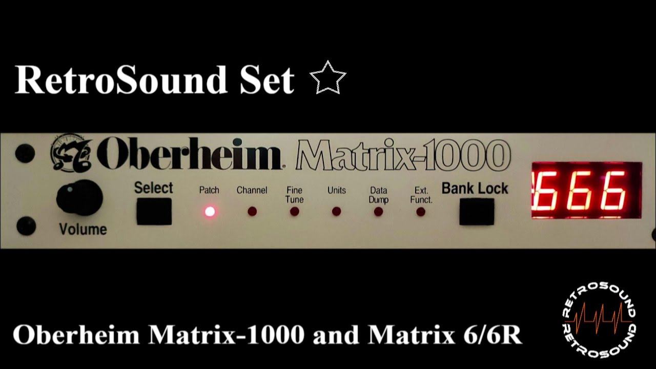 Maybe the most underrated Analog Synthesizer - Oberheim Matrix-1000