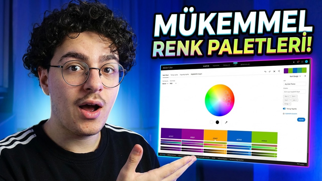 Tasarımcılar Renkleri Nasıl Seçiyor? Adobe Color Rehberi