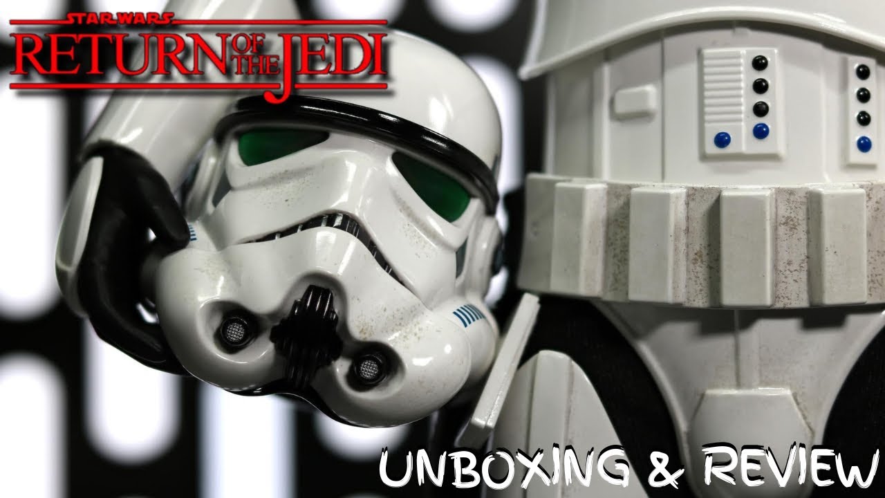 Hot Toys Stormtrooper with Death Star Environment Unboxing | ROTJ #starwars #hottoys #actionfigures