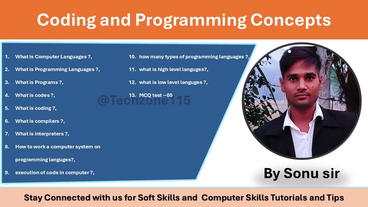 Coding concepts by sonu sir #techzone115 #sonu7i coding , compiler, interpreters, programs, codes