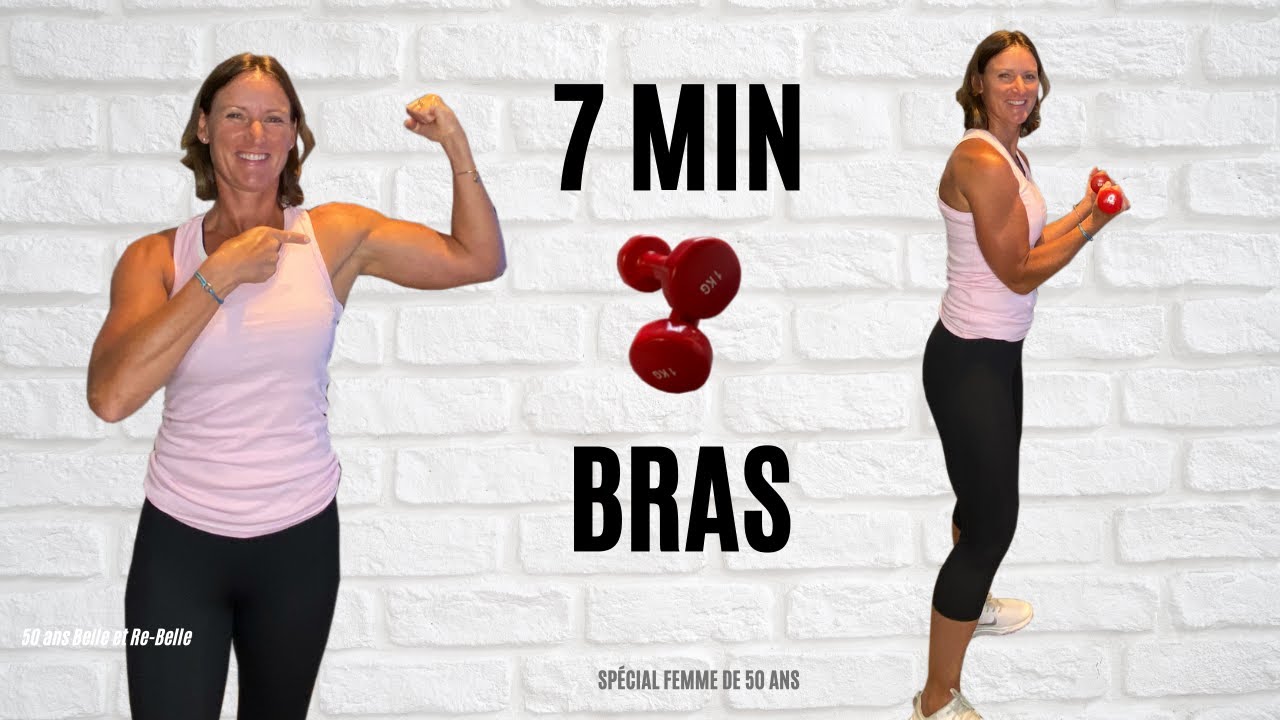 50 ans Belle et Re Belle : 7 mn BRAS (TONIQUE AVEC POIDS)