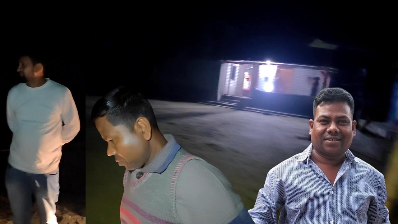 টিন কিনে বাড়ির ঘাটে এসে বাটে পরলাম ( রাত বাজে ৪ টা )😭