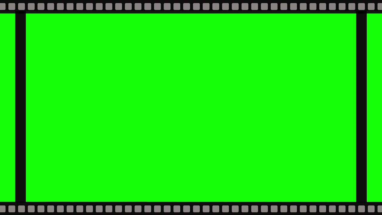 4K Film Reel Green Screen Effect Free Download || Film Strip Chroma Key Effect