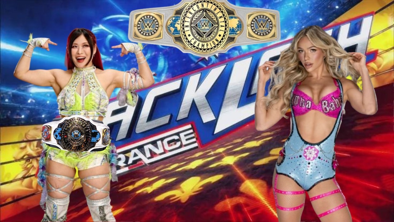 IYO SKY vs MAXXINE DUPRI- Women's intercontinental champion - BACKLASH