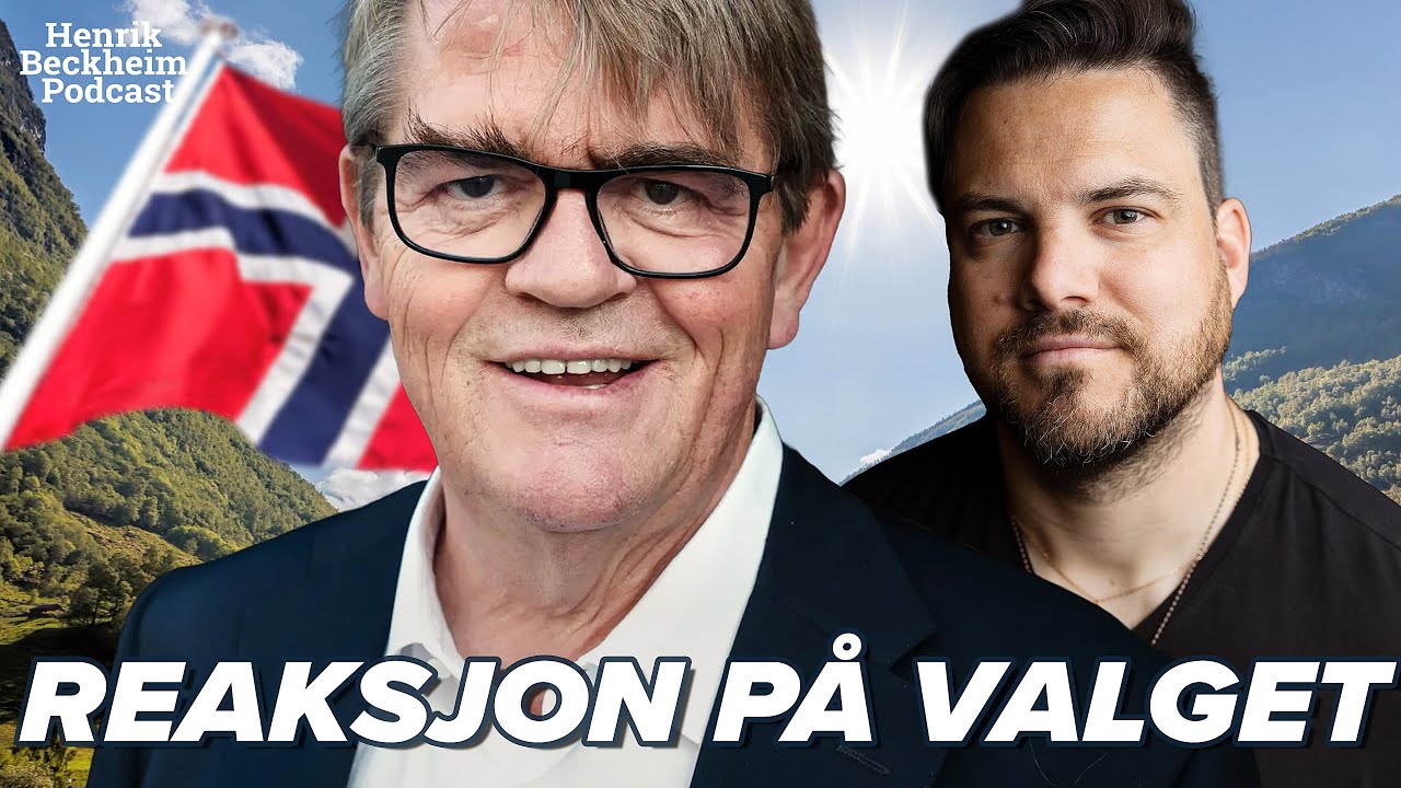 Jan Petter Sissener sin reaksjon på valget