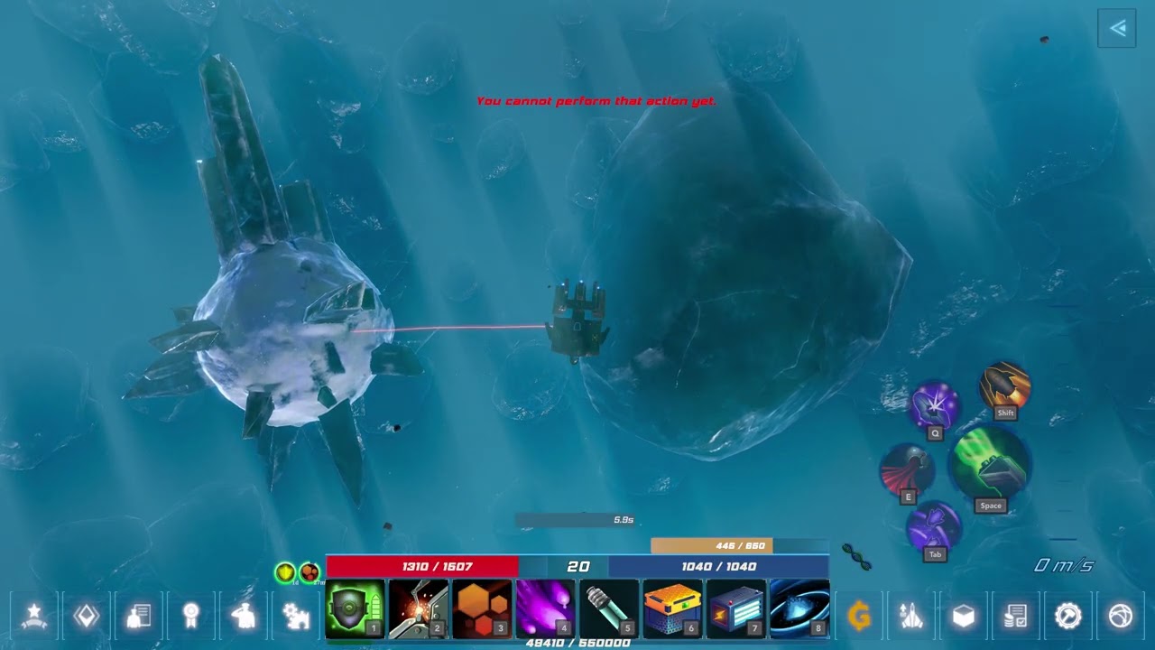 Spacelancer MMORPG – Alpha Gameplay (Mining, Combat & Escape)