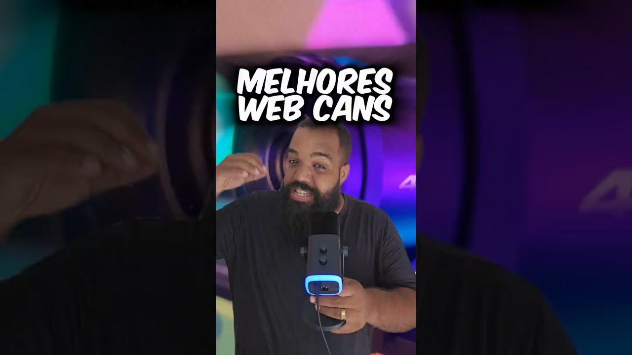 WEB CAM! OS 3 MELHORES WEB CAM PARA COMPRAR EM 2024! #webcam #homeoffice #gameplay