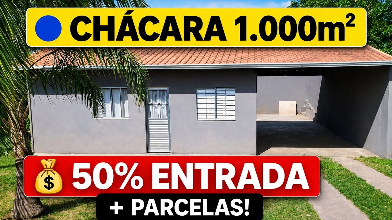CHÁCARA A VENDA  , R$ 250 mil, Aceita 50% de entrada / VEICULO / PARCELAS A COMBINAR  Piedade-SP