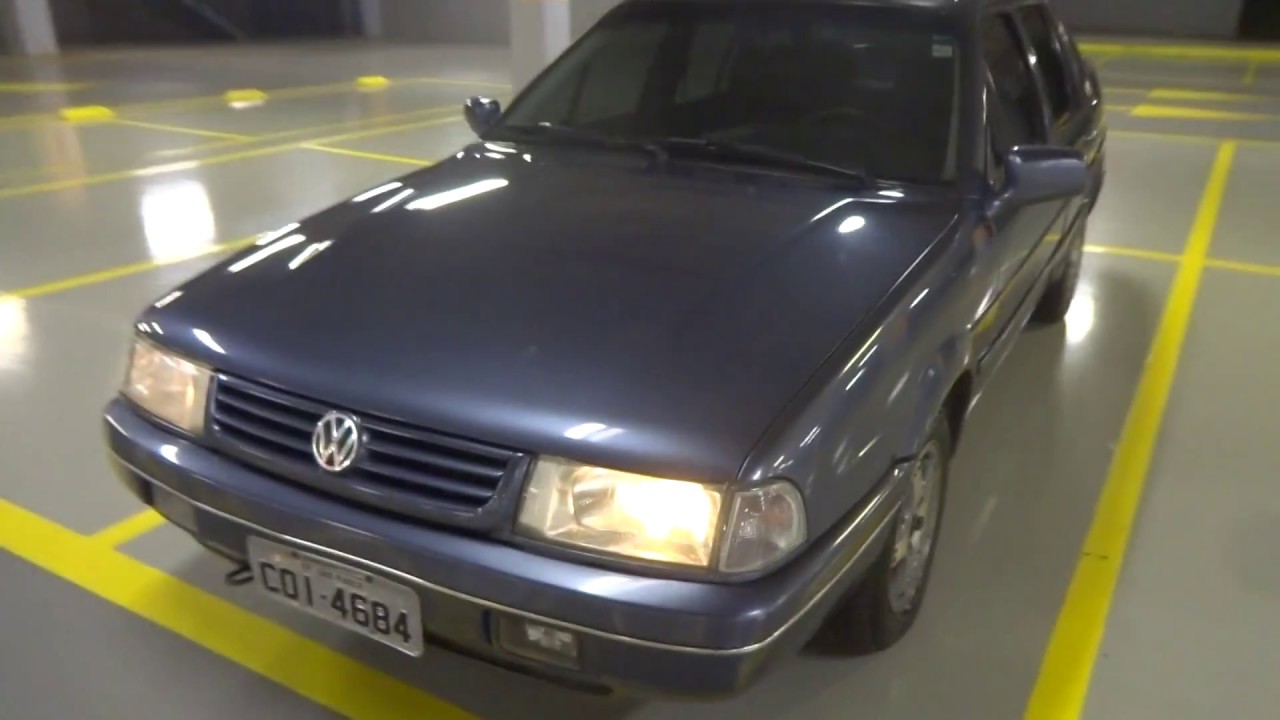 Santana Exclusiv 1997 com bancos Recaro em couro + Teto + ABS