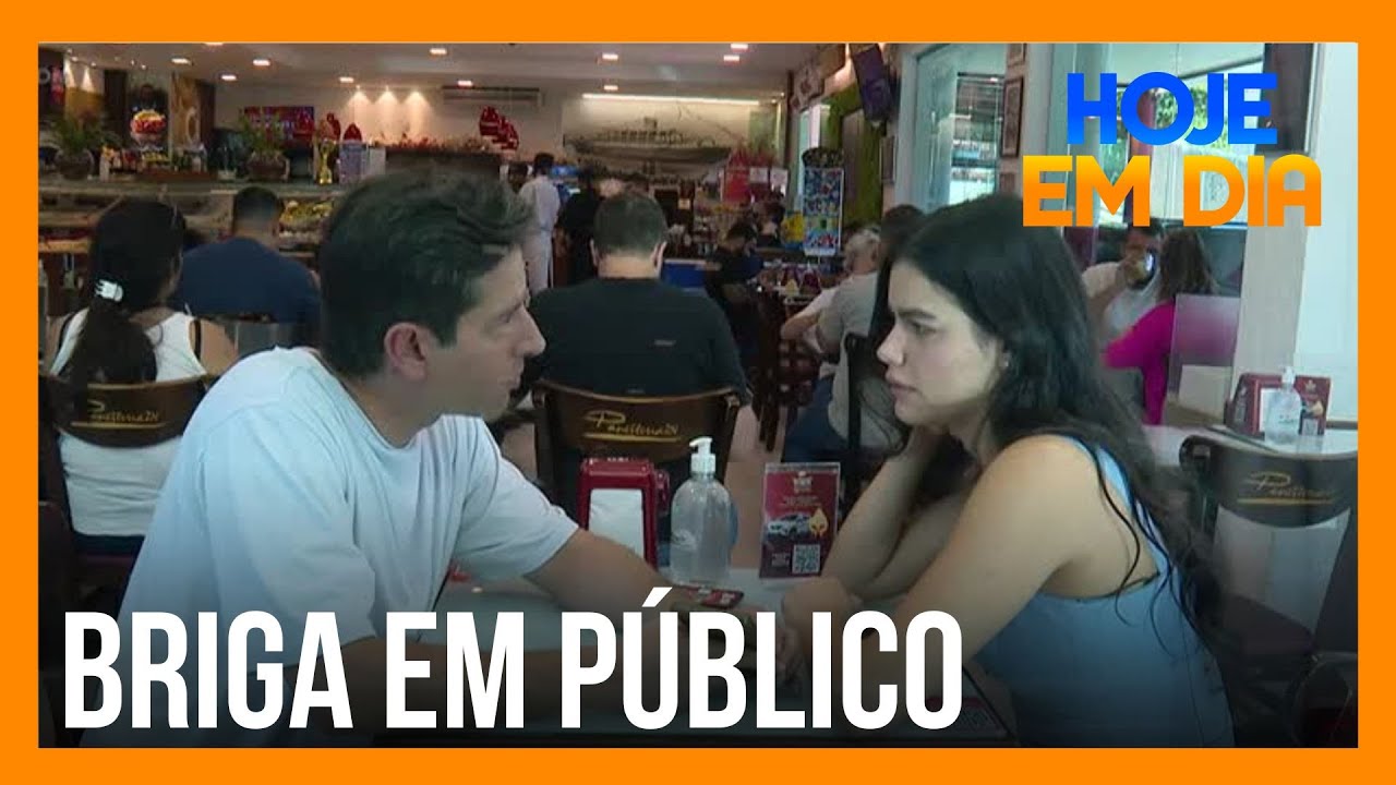 E se Fosse Você? Veja reação das pessoas diante briga de casal em padaria