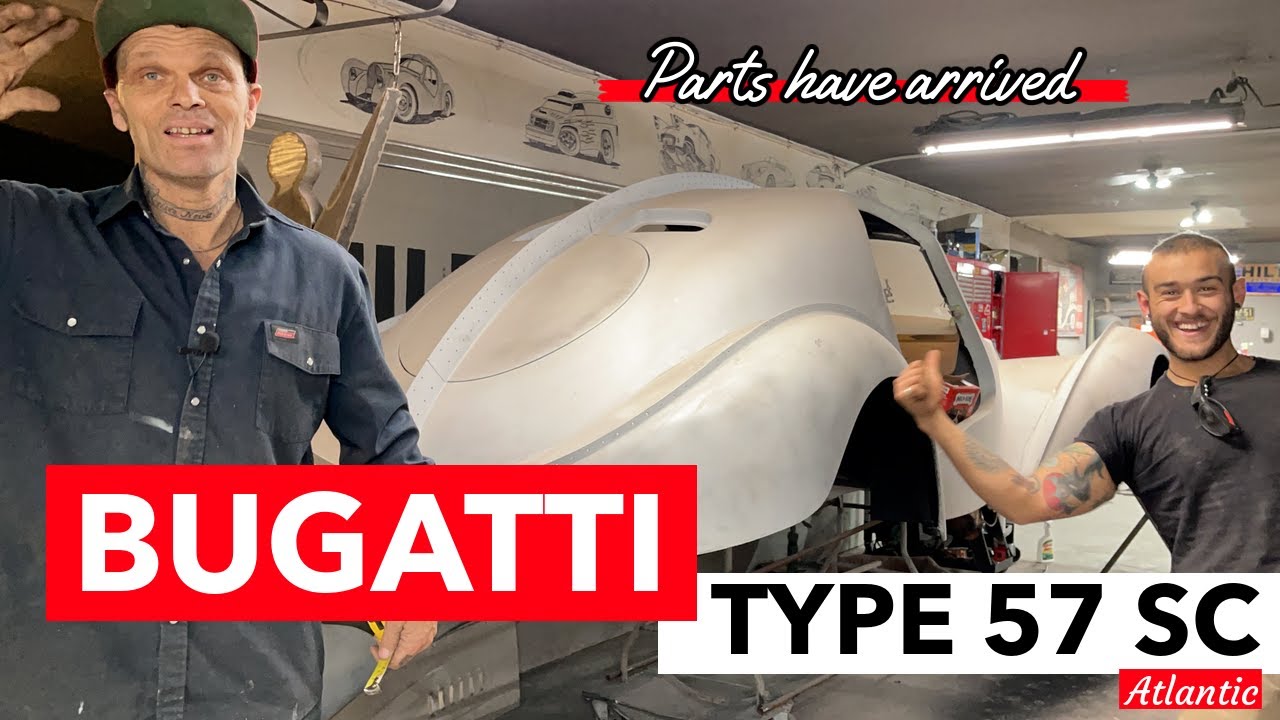 Back to Work on the Bugatti Type 57 SC Atlantic build