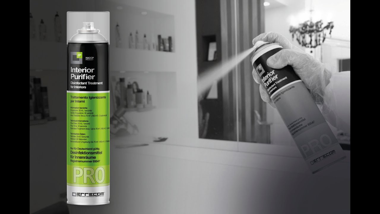Interior Purifier Pro: igienizzante professionale per ambienti e superfici