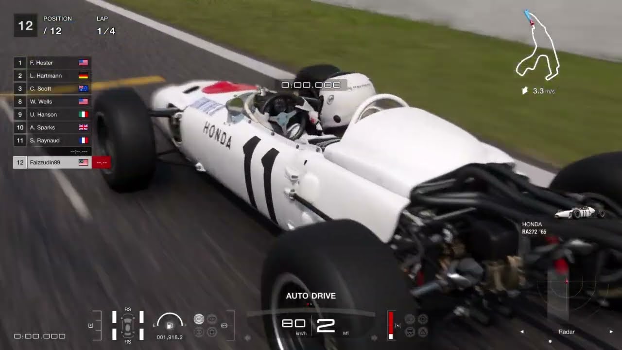 Gran Turismo 7 | Weekly Challenge October - Week 5 | Special Event | Honda RA272 - One Make