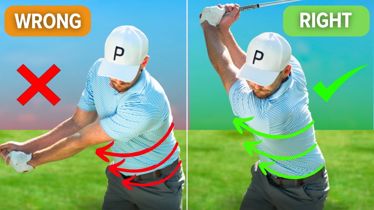BEST BACKSWING Drill to Extend the Body and Improve Your Ball Striking