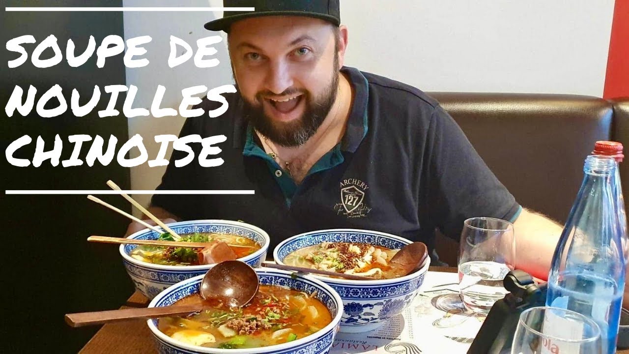 INCROYABLE Soupes de Nouilles Chinoise Fraiche FAITES À LA MAIN - Meilleure Glace de Strasbourg