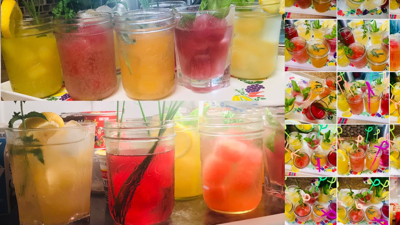 ጣፋጭ ዉሃ አሰራር | Flavored water|Summer drink idea | Sparkling water | Fruit iced cubes | #ethiopianfood