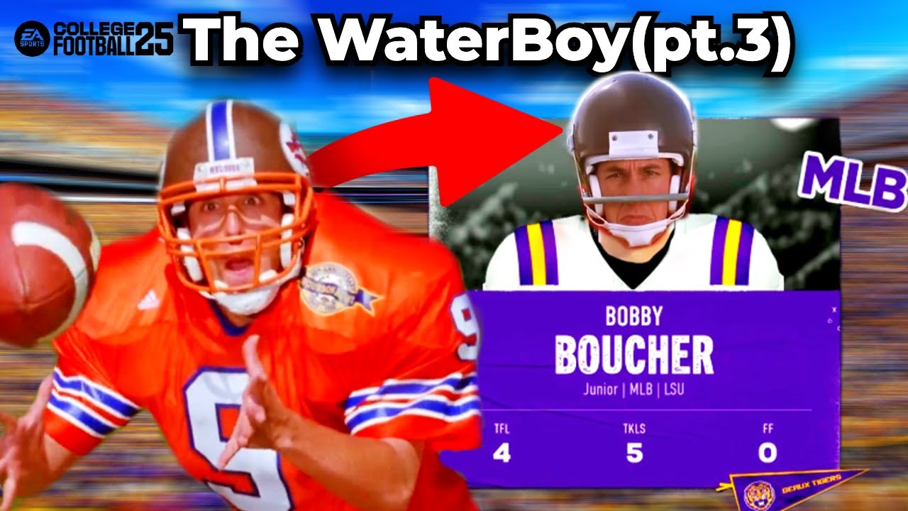 The WATERBOY Wins a National Championship?  (Part 3)