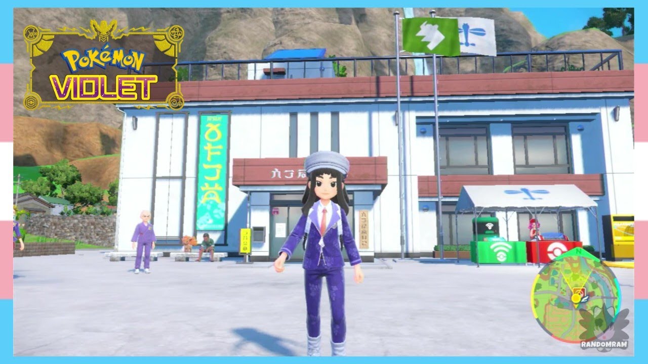 Exploring Mossui Town & Battle With Perrin In Pokemon Scarlet & Violet *The Teal Mask*
