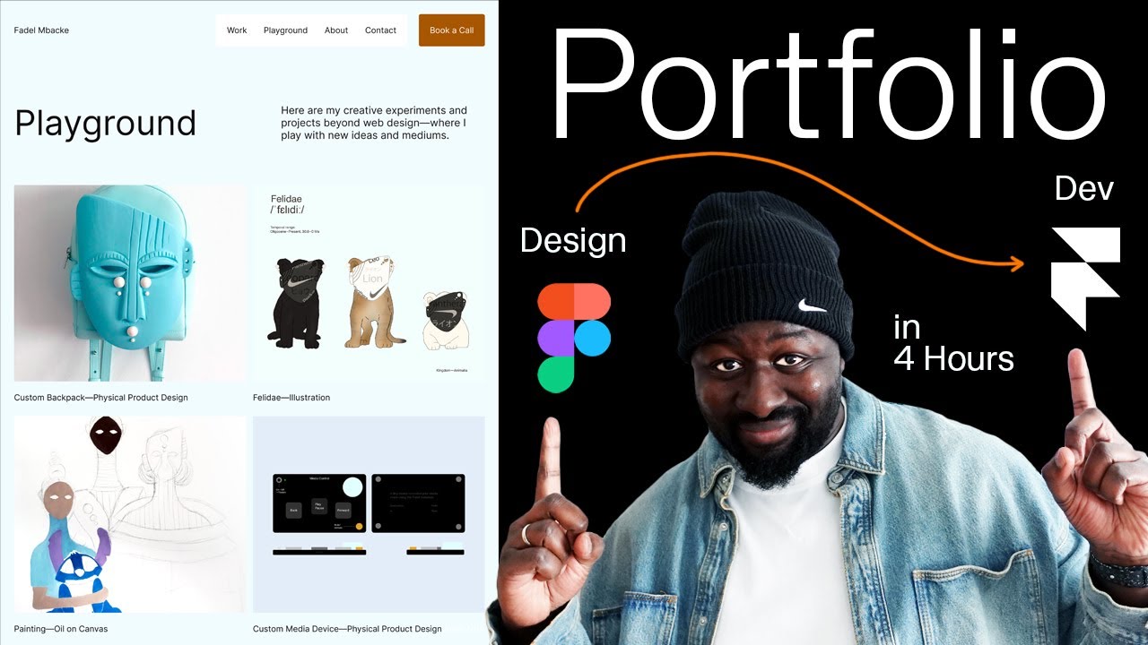 Design and Develop Your Web Design Portfolio Using Figma & Framer [No Ads]