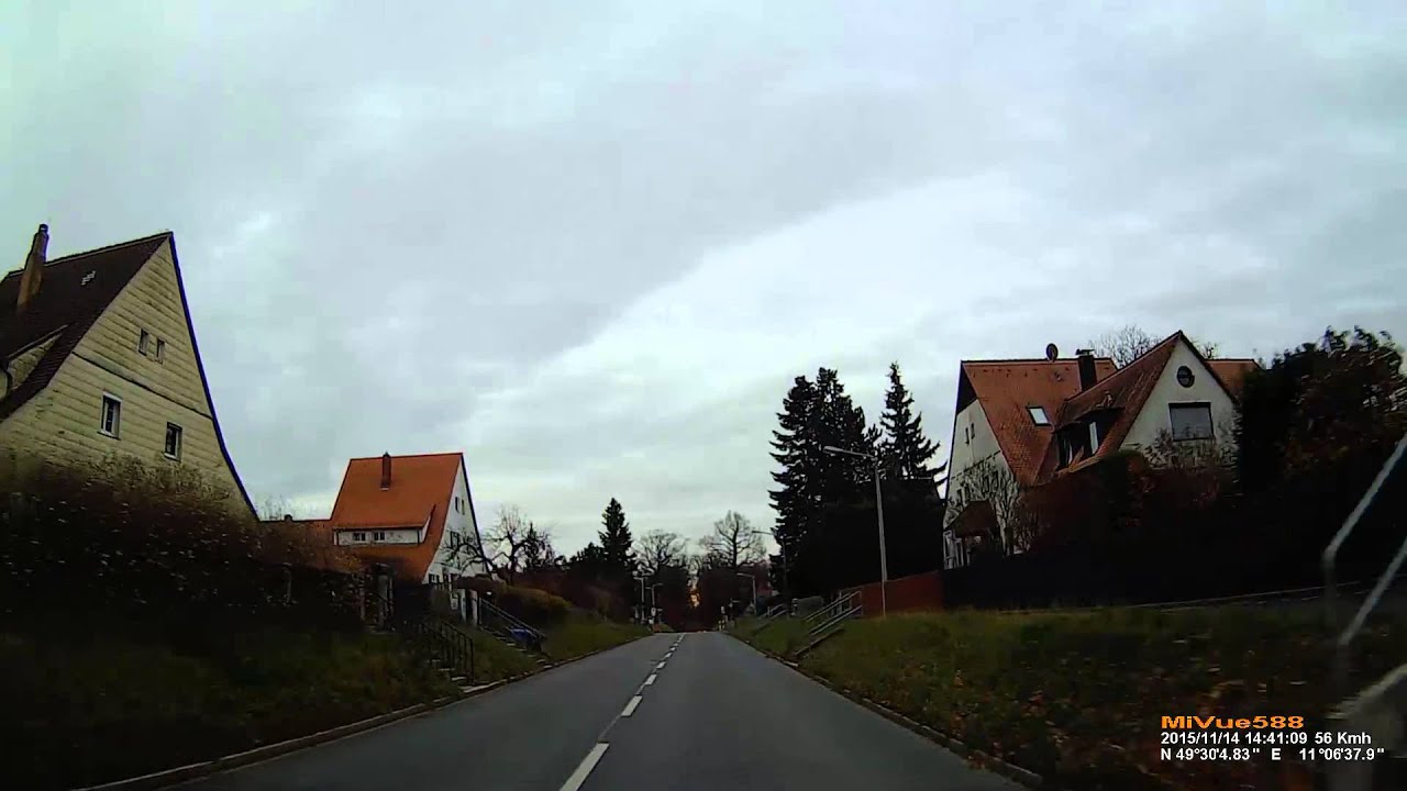 D: Nürnberg. Buchenbühl. Ziegelhütte bis B2. Ortsdurchfahrt. November 2015
