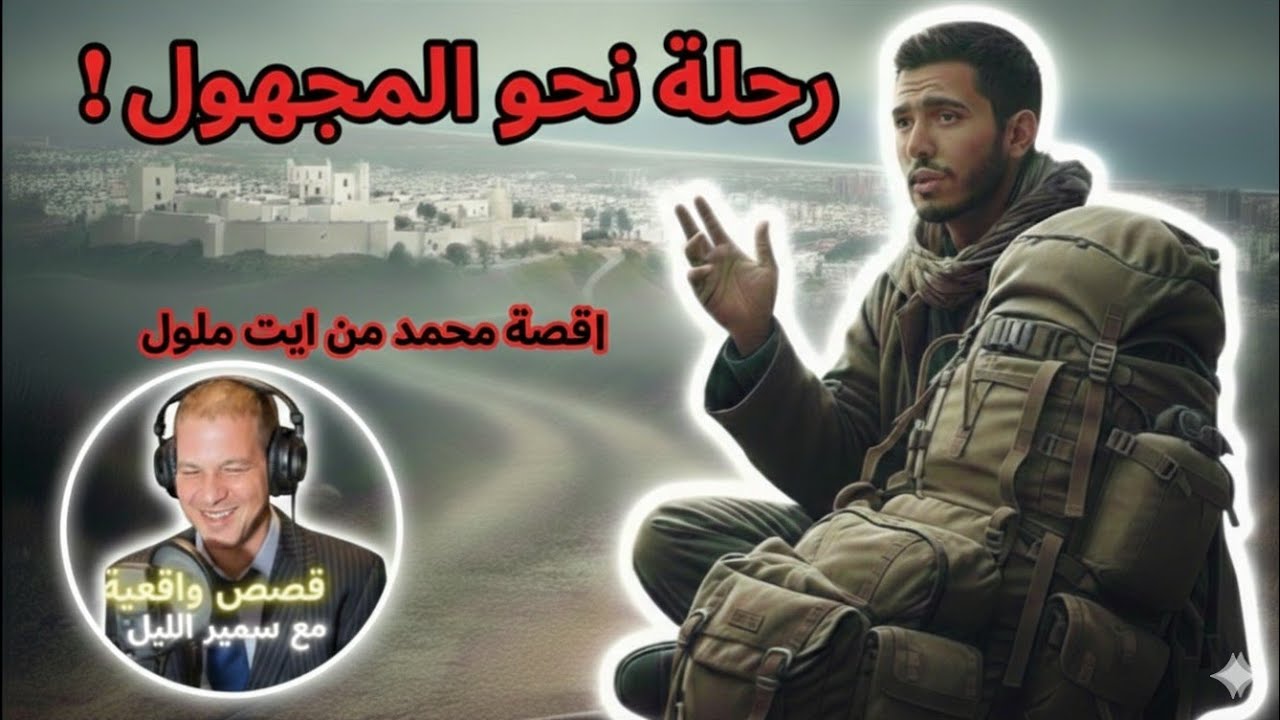 رحلة نحو المجهول! | قصة محمد من ايت ملول على سمير الليل 