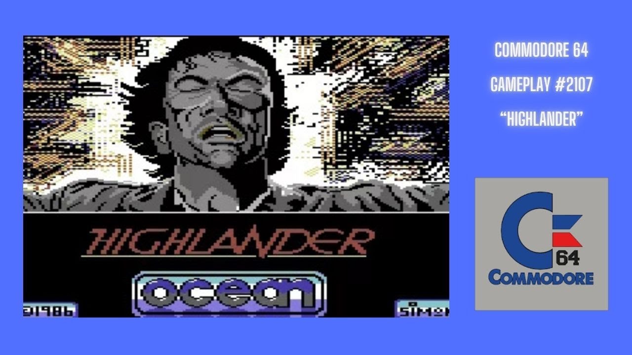Highlander (Commodore 64 / Gameplay #2107)