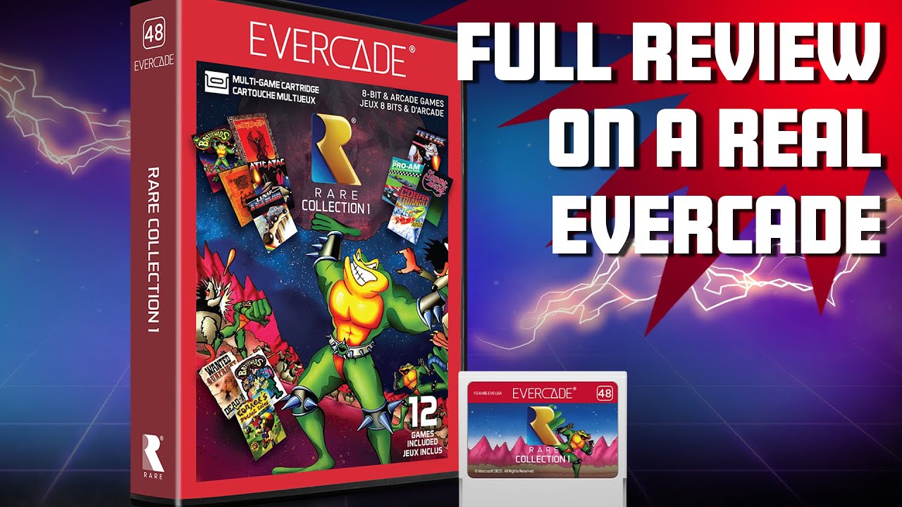 ОБЗОР: Rare Collection 1 на Evercade. Разве это не великолепно?