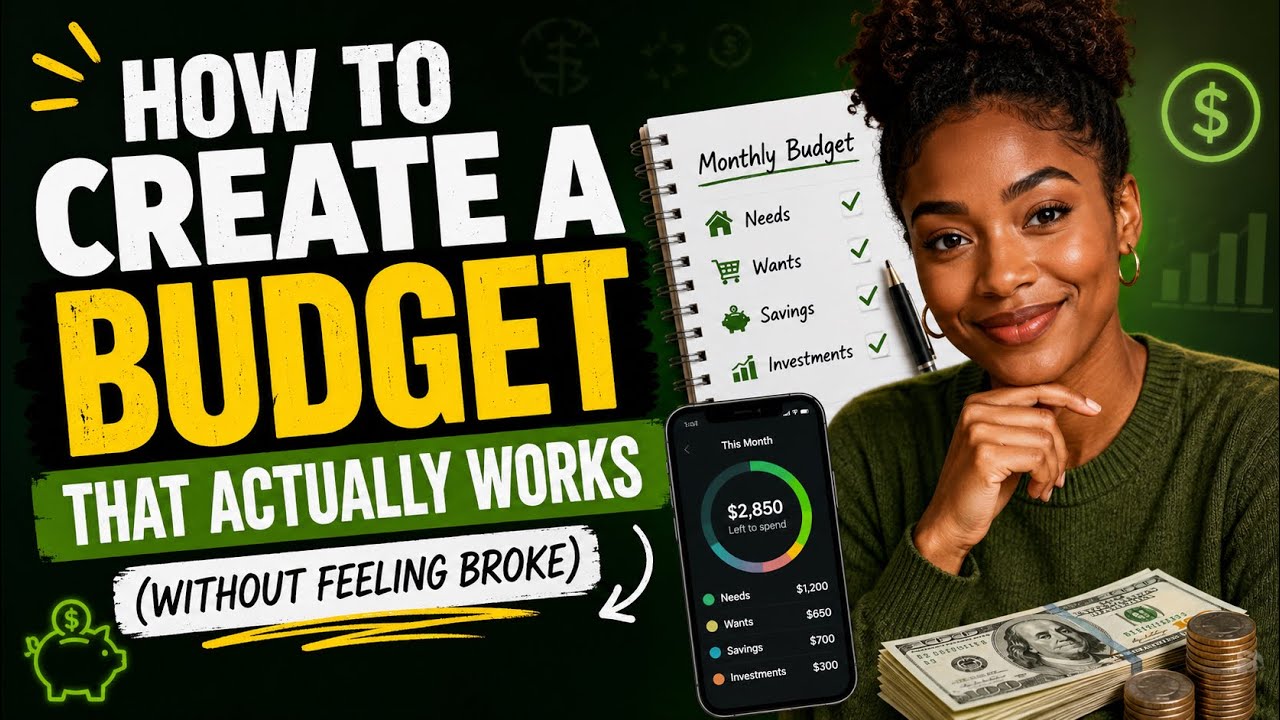 How To Create A Budget That Actually Works (Without Feeling Broke)