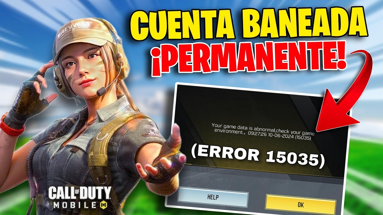 ⚠️ CUIDADO!! BANEOS PERMANENTES en COD MOBILE 2025 | ERROR 15035  por qu&eacute;??