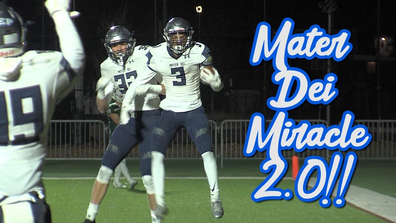 Mater Dei Prep 28 DePaul Catholic 23 | Полуфиналы группы 3 NP | Seraphs побеждают в последнем вто...