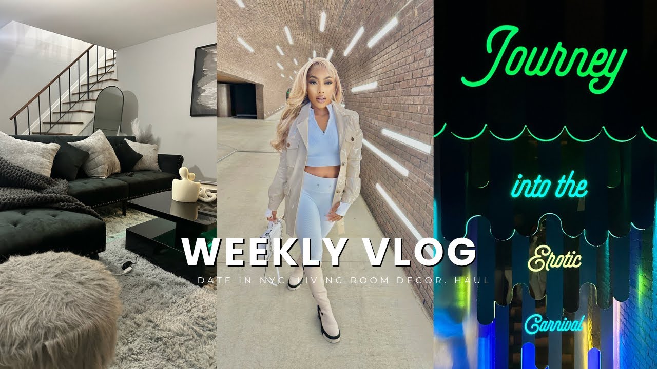 LIT DATE IN NYC | Living Room Decor/Organization | Sneakers Shopping Haul ft. Aliexpress  | VLOG #11