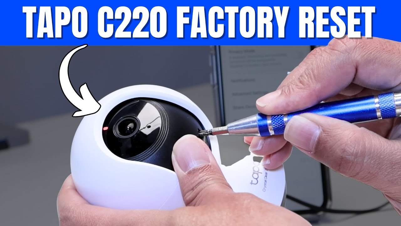 Сброс настроек Tapo C220 до заводских — пошаговая инструкция!