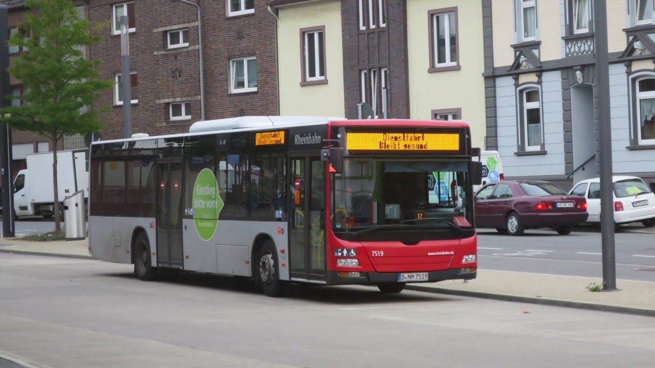 [Sound] Bus MAN NL 283 | #7519 | Rheinbahn AG Düsseldorf