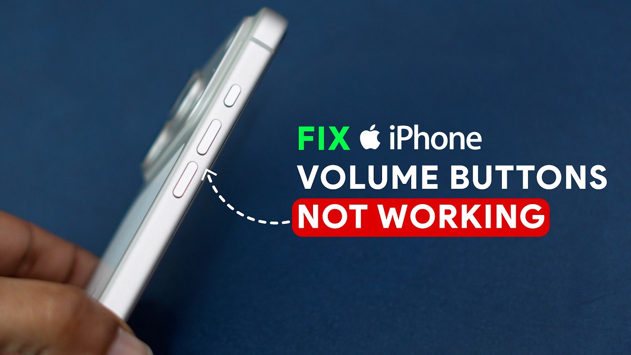 Кнопки регулировки громкости на iPhone не работают. Как это исправить?