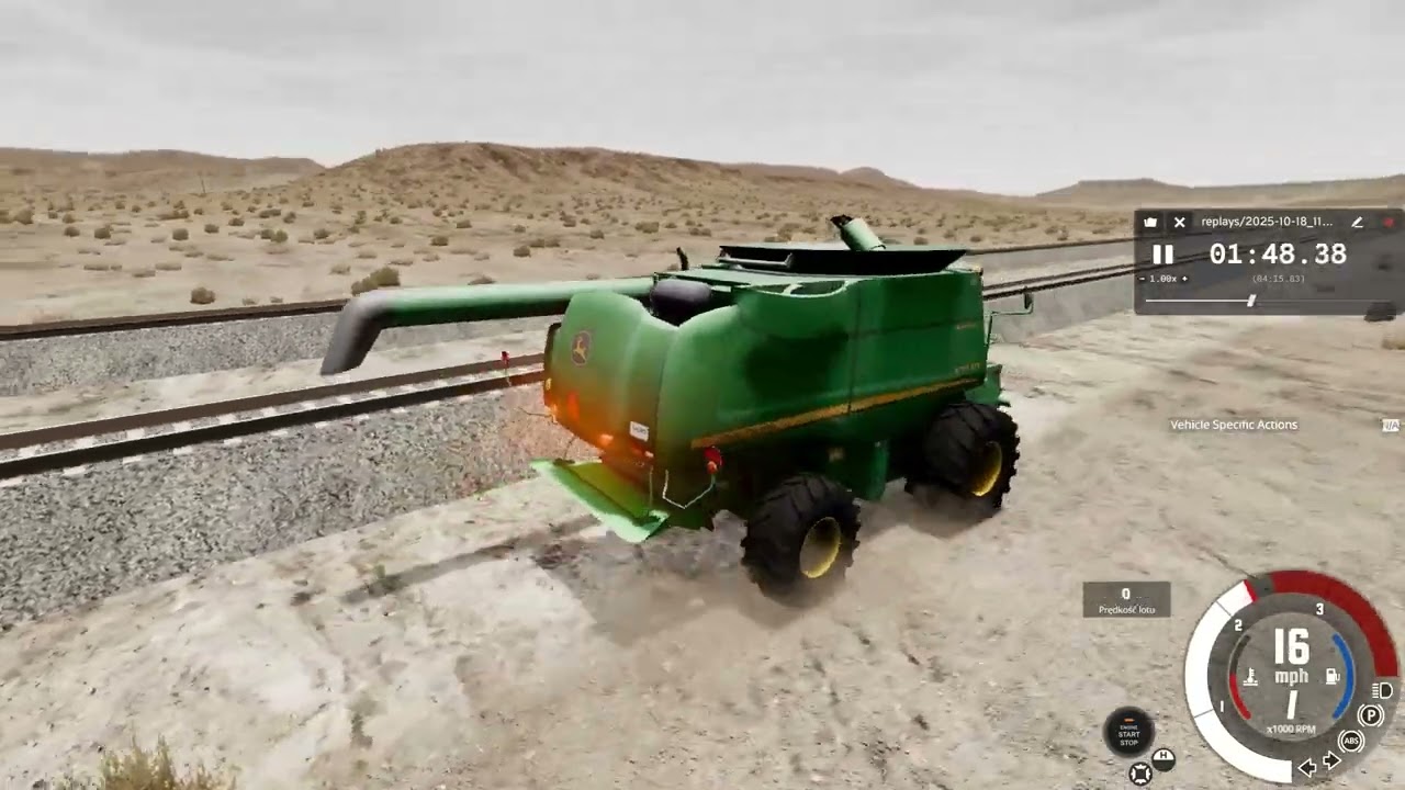 Train Crash Animation Beamng drive