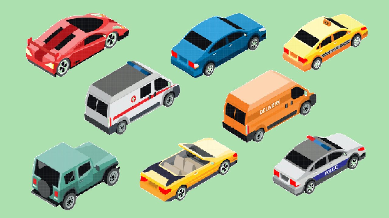Street Vehicles - Car, Police, Ambulance, Super car, ... - Maomao's Picture Show